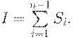 : I=\sum \limits_{i=1}^{n-1}S_i.